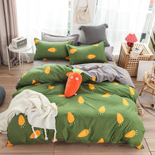 Load image into Gallery viewer, HOT sale Bedding Sets Duvet Cover3/4pcs Cartoon new fashion Bed sheets Single Twin Full Queen Sizes Fruit Banana  Men Women