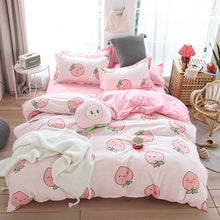 Load image into Gallery viewer, HOT sale Bedding Sets Duvet Cover3/4pcs Cartoon new fashion Bed sheets Single Twin Full Queen Sizes Fruit Banana  Men Women