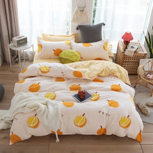 Load image into Gallery viewer, HOT sale Bedding Sets Duvet Cover3/4pcs Cartoon new fashion Bed sheets Single Twin Full Queen Sizes Fruit Banana  Men Women