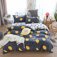 Load image into Gallery viewer, HOT sale Bedding Sets Duvet Cover3/4pcs Cartoon new fashion Bed sheets Single Twin Full Queen Sizes Fruit Banana  Men Women