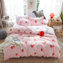 Load image into Gallery viewer, HOT sale Bedding Sets Duvet Cover3/4pcs Cartoon new fashion Bed sheets Single Twin Full Queen Sizes Fruit Banana  Men Women